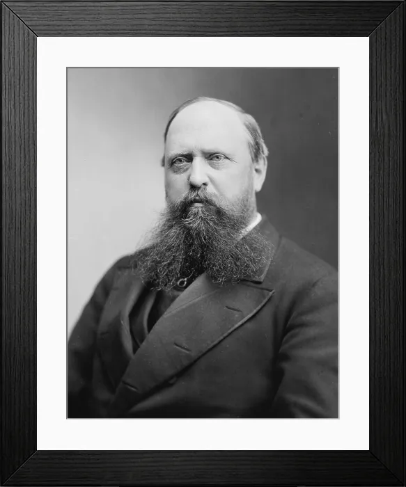 Framed Print : O.C. Marsh, American Paleontologist