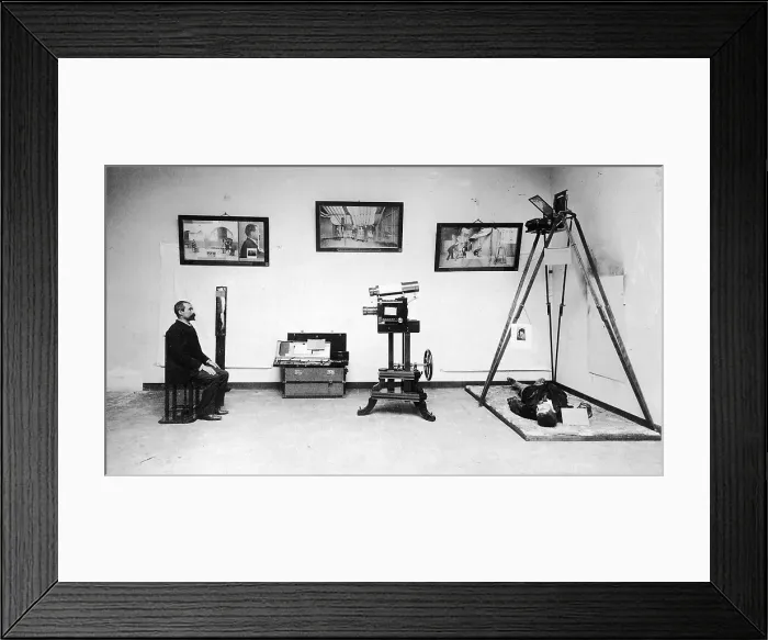 Framed Print : Surveillance Equipment, 19th Century Framed Print : Surveillance Equipment, 19th Century