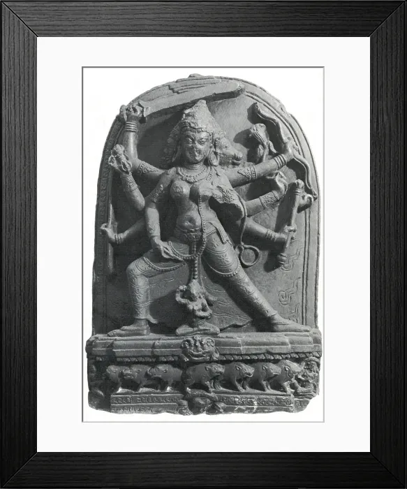 Framed Print : Marcici, Buddhist Dawn goddess with three grimacing faces Framed Print : Marcici, Buddhist Dawn goddess with three grimacing faces