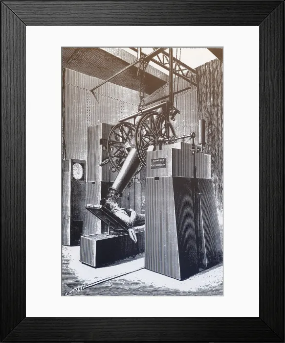 Framed Print : Telescope, Paris Expo, 1900 Framed Print : Telescope, Paris Expo, 1900