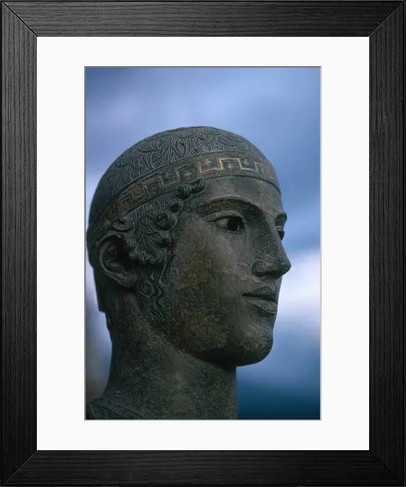 Framed Print : Charioteer of Delphi Framed Print : Charioteer of Delphi