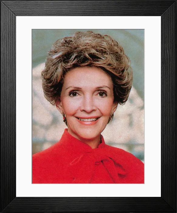 Framed Print : Nancy Reagan, First Lady