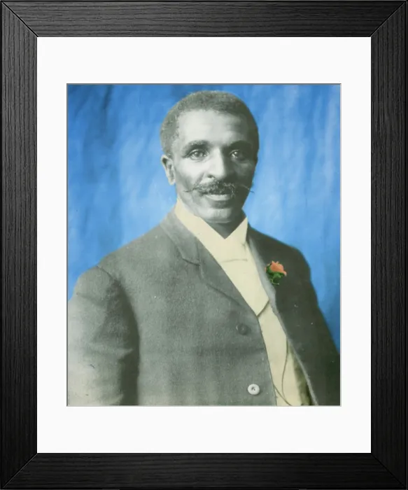 Framed Print : George W. Carver, American Botanist Framed Print : George W. Carver, American Botanist