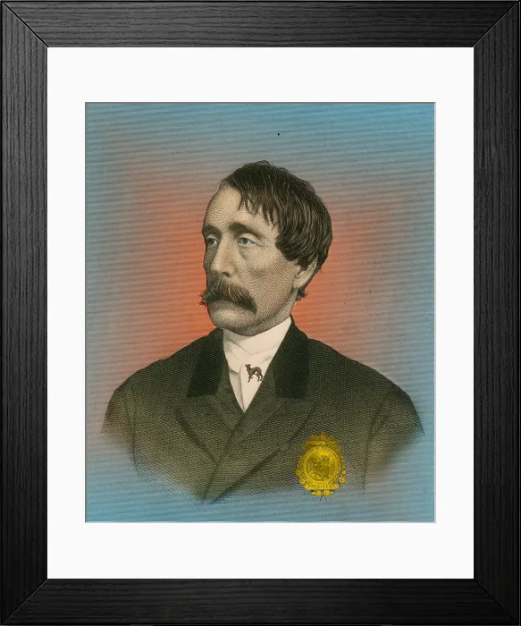 Framed Print : Henry Bergh, American Founder of ASPCA Framed Print : Henry Bergh, American Founder of ASPCA