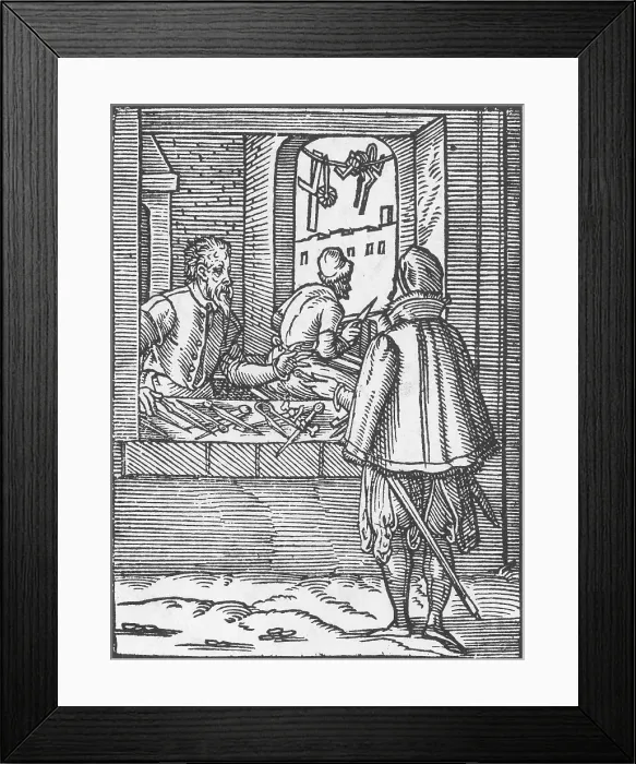 Framed Print : The compass maker Framed Print : The compass maker