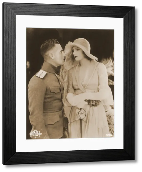 Framed Print : Garbo and Gilbert, Hollywood Movie Stars Framed Print : Garbo and Gilbert, Hollywood Movie Stars