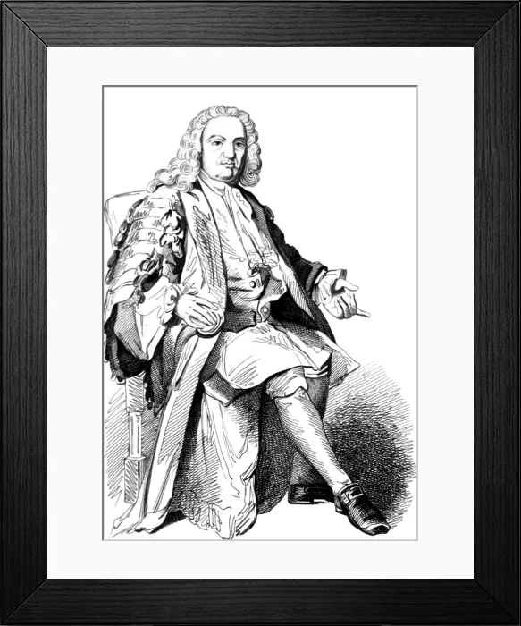 Framed Print : Richard Mead, English Physician and Epidemiologist Framed Print : Richard Mead, English Physician and Epidemiologist