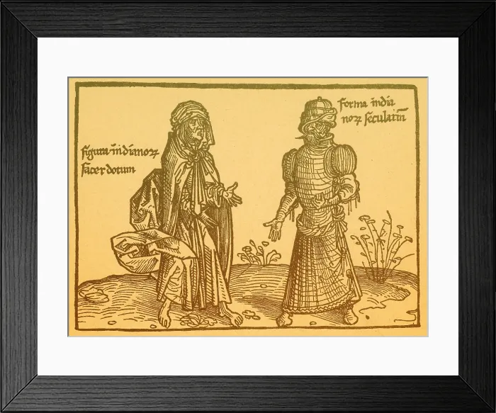 Framed Print : Itinerary to the Holy Land, 1486 Framed Print : Itinerary to the Holy Land, 1486