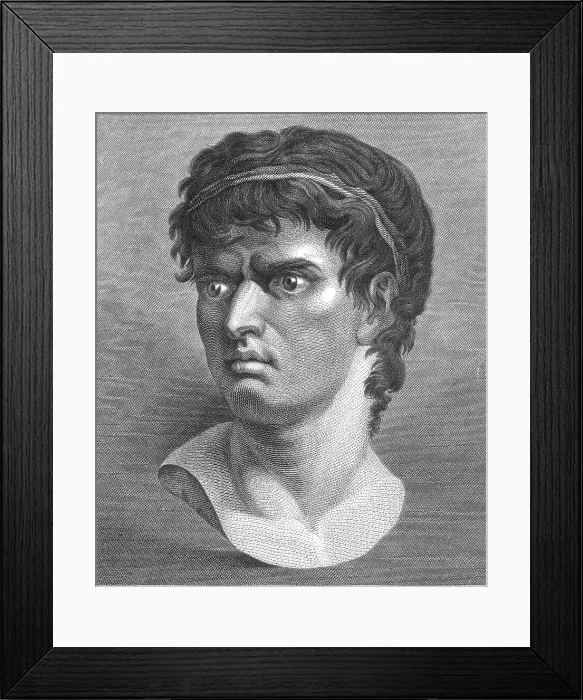 Framed Print : Brutus, Ancient Roman Politician