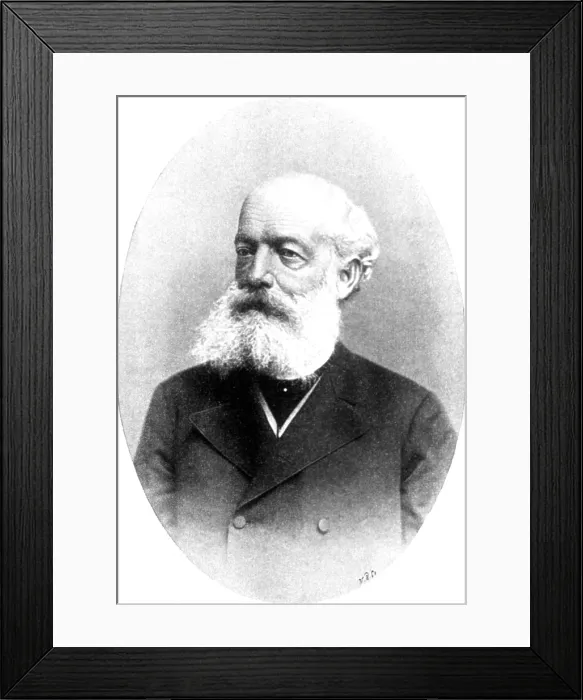 Framed Print : August Kekule, German Organic Chemist Framed Print : August Kekule, German Organic Chemist