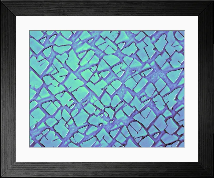 Framed Print : Nickel Alloy, under a microscope (SEM) Framed Print : Nickel Alloy, under a microscope (SEM)