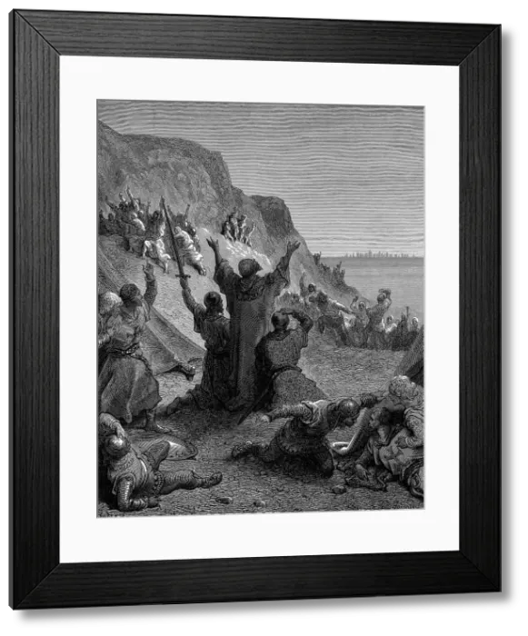 Framed Print : Third Crusade, Siege of Acre, 1189-91 Framed Print : Third Crusade, Siege of Acre, 1189-91