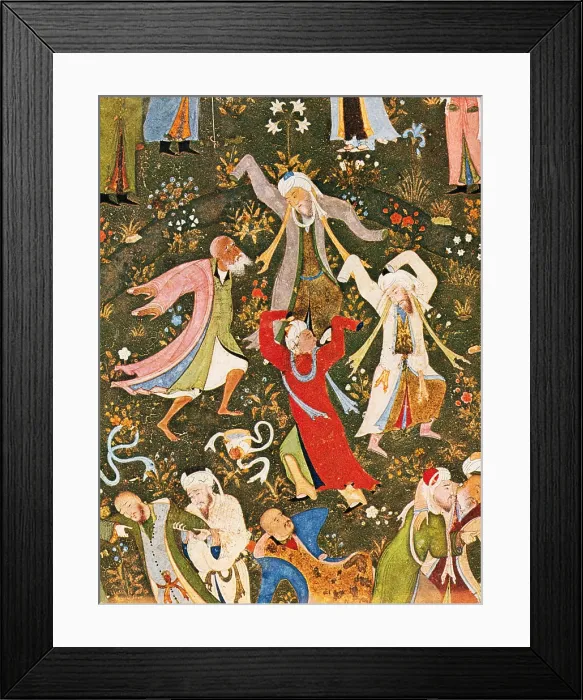 Framed Print : Whirling Dervishes
