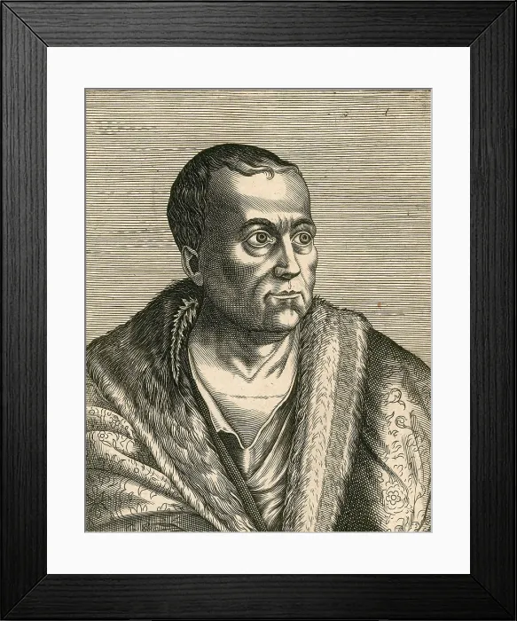 Framed Print : Pierio Valeriano Bolzani, Italian Author Framed Print : Pierio Valeriano Bolzani, Italian Author