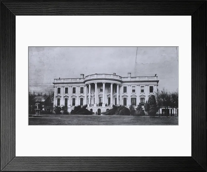 Framed Print : The White House