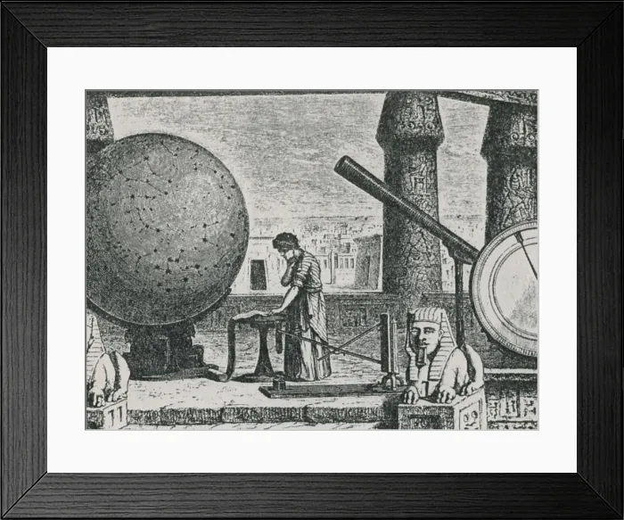 Framed Print : Ptolemy, Alexandria Observatory, 2nd Century Framed Print : Ptolemy, Alexandria Observatory, 2nd Century
