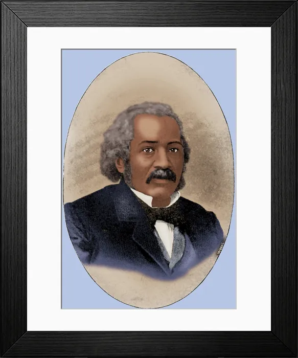 Framed Print : James McCune Smith, American Physician and Author Framed Print : James McCune Smith, American Physician and Author