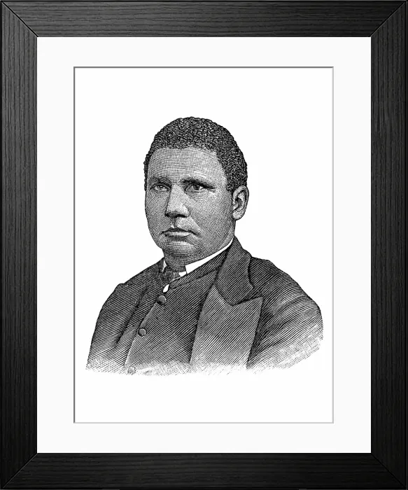 Framed Print : Henry McNeal Turner, American Minister and Politician