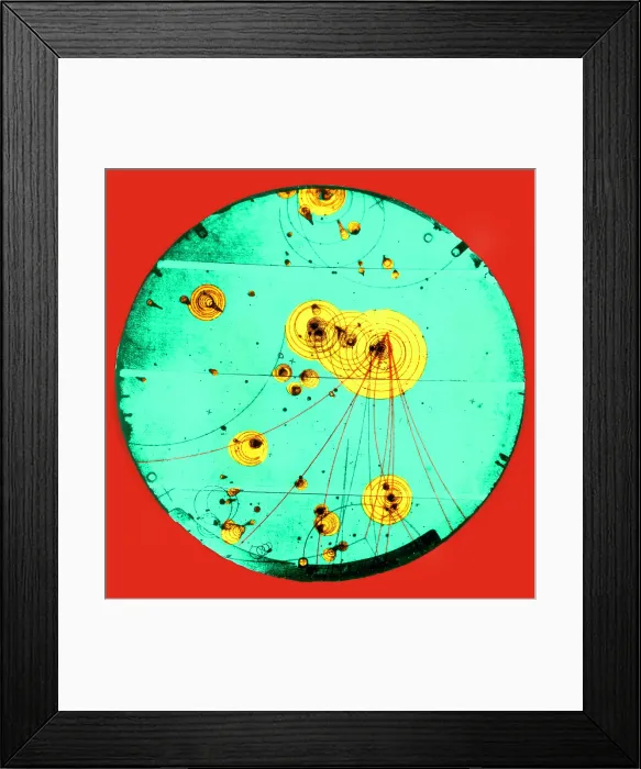 Framed Print : Proton-Photon Collision Framed Print : Proton-Photon Collision