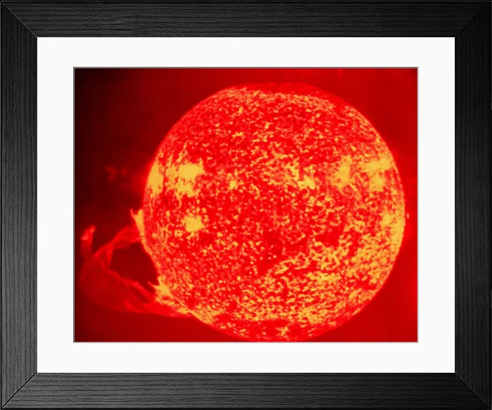 Framed Print : Solar Flare Framed Print : Solar Flare