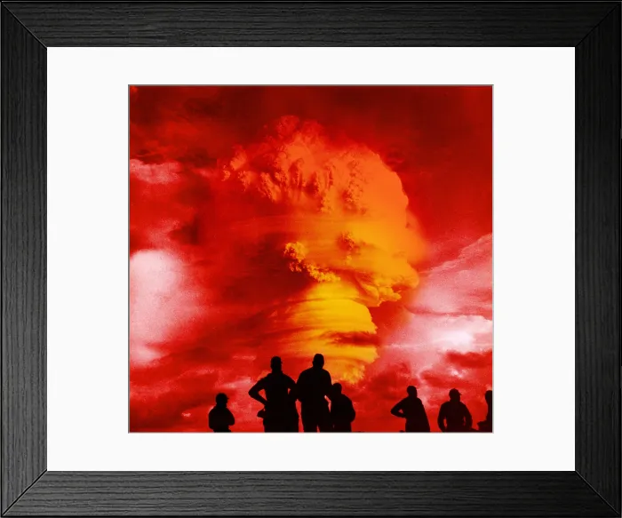 Framed Print : Nuclear Detonation Framed Print : Nuclear Detonation