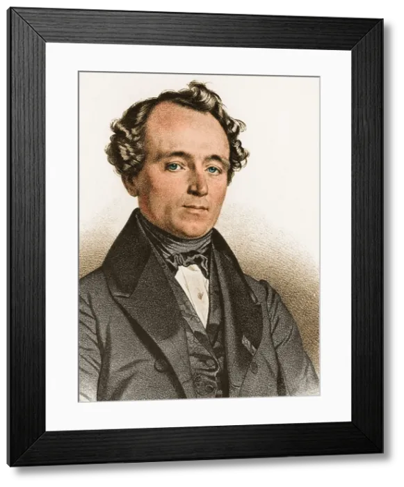 Framed Print : Jean Baptiste Andre Dumas, French Chemist Framed Print : Jean Baptiste Andre Dumas, French Chemist