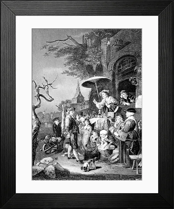 Framed Print : The Quack, 1652 Framed Print : The Quack, 1652
