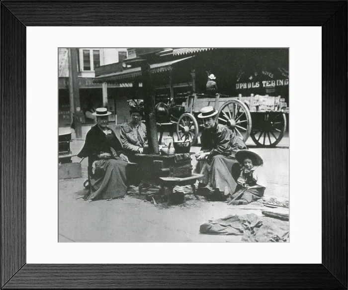 Framed Print : San Francisco Earthquake, 1906