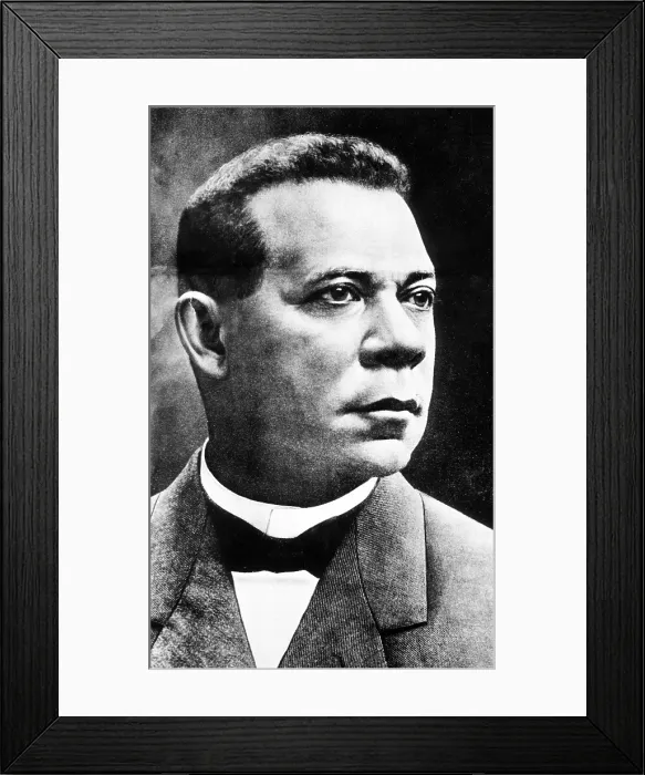 Framed Print : Booker T. Washington, American Educator