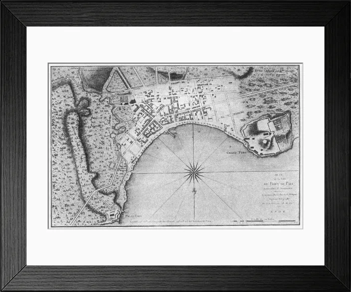 Framed Print : Port de Paix, Dominican Republic Framed Print : Port de Paix, Dominican Republic