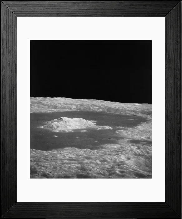 Framed Print : Lunar Crater Tsiolkovsky, Apollo 15 Mission Framed Print : Lunar Crater Tsiolkovsky, Apollo 15 Mission