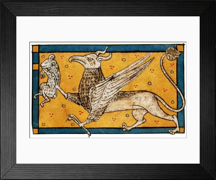 Framed Print : Griffin, Legendary Creature