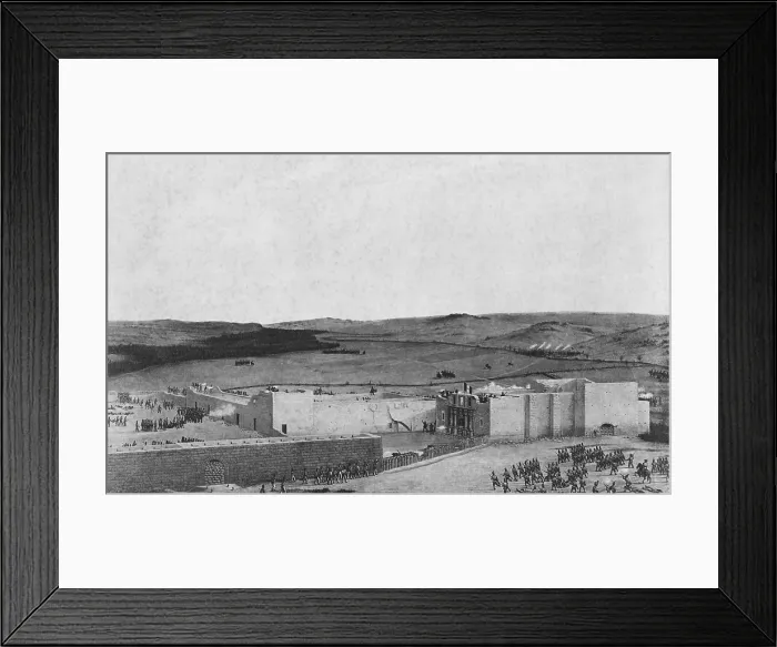 Framed Print : The Alamo, 1885 Framed Print : The Alamo, 1885