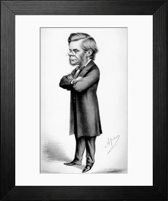 Framed Print : Thomas Huxley, English Biologist Framed Print : Thomas Huxley, English Biologist