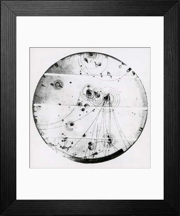 Framed Print : Proton-Photon Collision