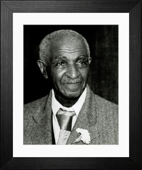 Framed Print : George W. Carver, American Botanist Framed Print : George W. Carver, American Botanist