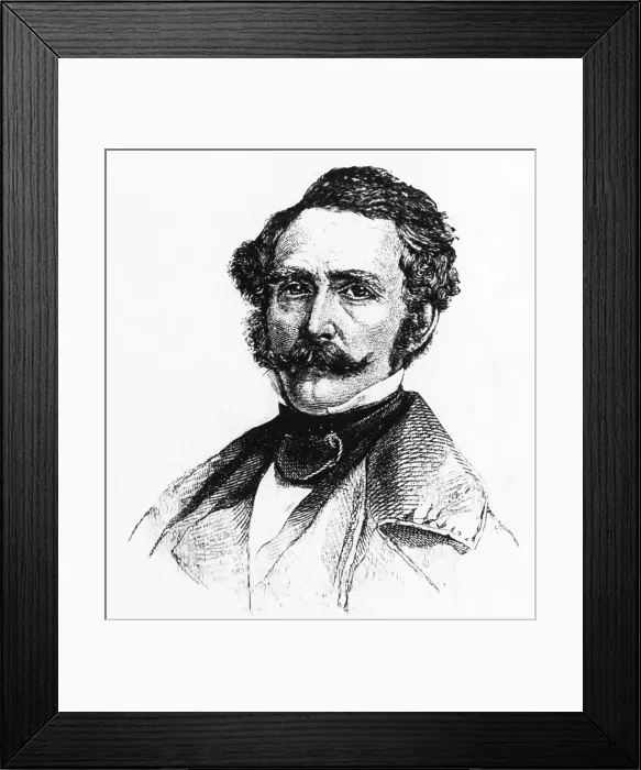 Framed Print : William Morton, American Dentist Framed Print : William Morton, American Dentist