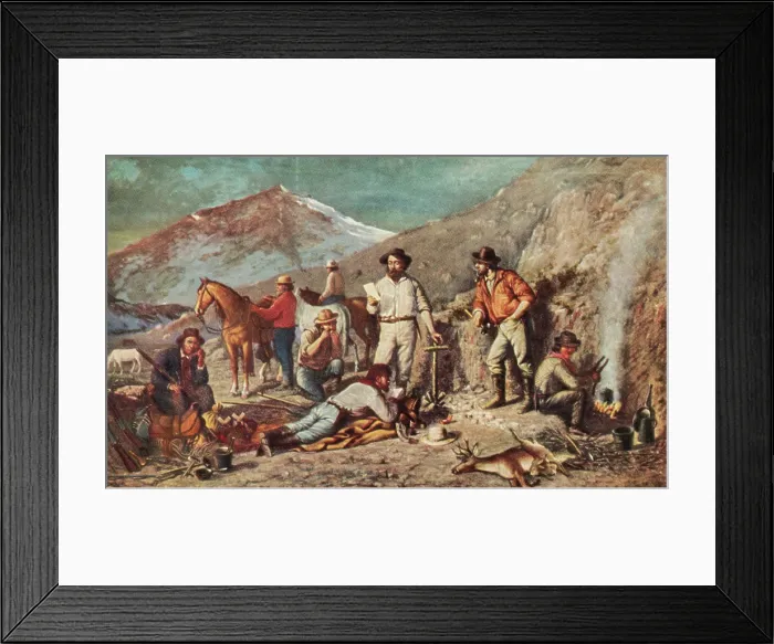 Framed Print : Silver Mining Framed Print : Silver Mining