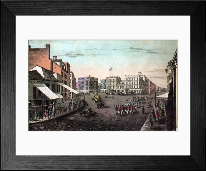 Framed Print : Chatham Square, New York, 19th Century Framed Print : Chatham Square, New York, 19th Century