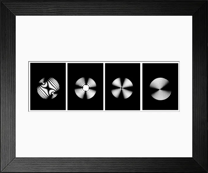Framed Print : Interference Patterns