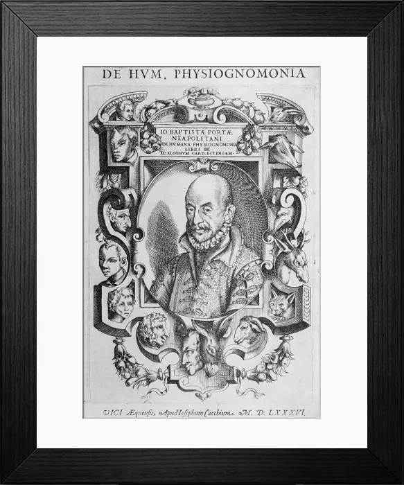 Framed Print : Giambattista della Porta, Italian Polymath Framed Print : Giambattista della Porta, Italian Polymath