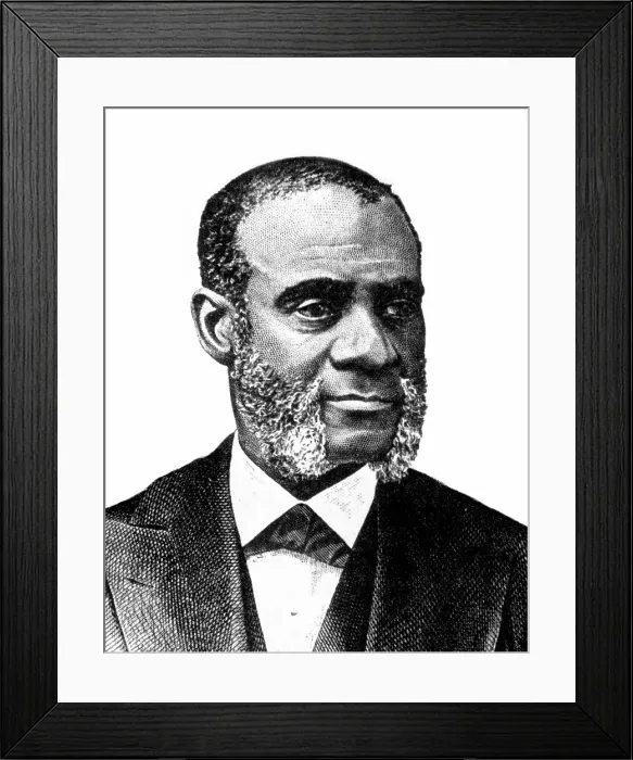 Framed Print : Henry Garnet, American Abolitionist and Minister Framed Print : Henry Garnet, American Abolitionist and Minister