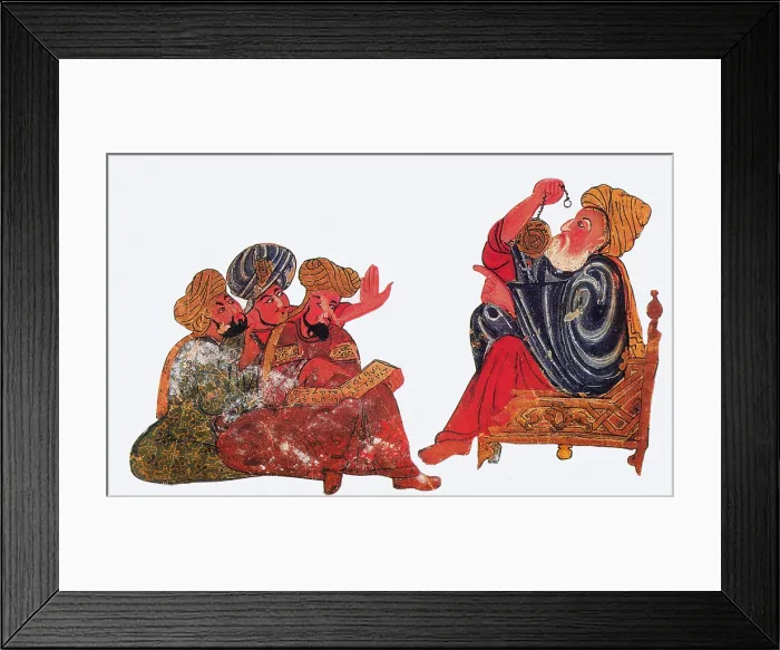 Framed Print : Arabic Astronomy Lesson Framed Print : Arabic Astronomy Lesson