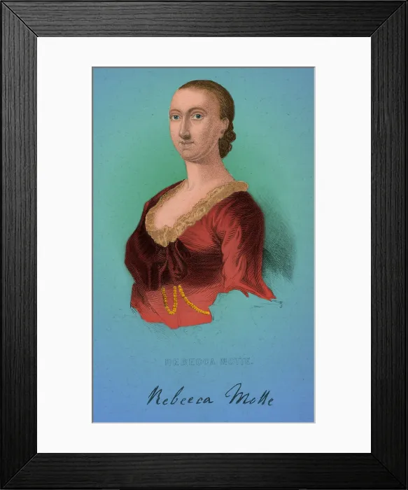 Framed Print : Rebecca Motte, American Patriot Framed Print : Rebecca Motte, American Patriot