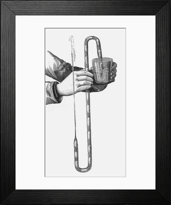 Framed Print : Water Flow Displacement Framed Print : Water Flow Displacement