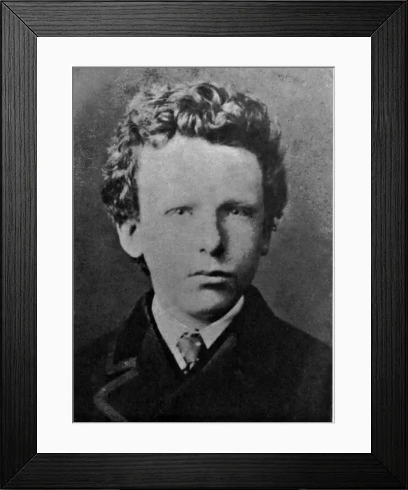 Framed Print : Young Vincent Van Gogh, 1866 Framed Print : Young Vincent Van Gogh, 1866