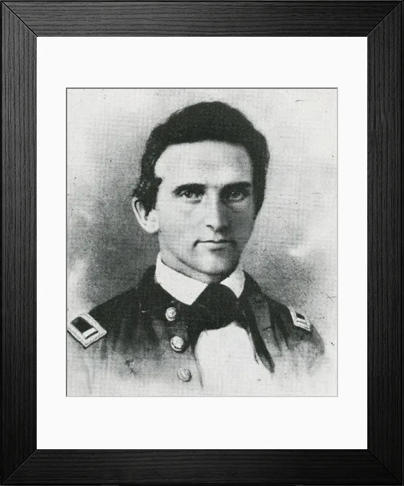 Framed Print : Stonewall Jackson, Confederate General