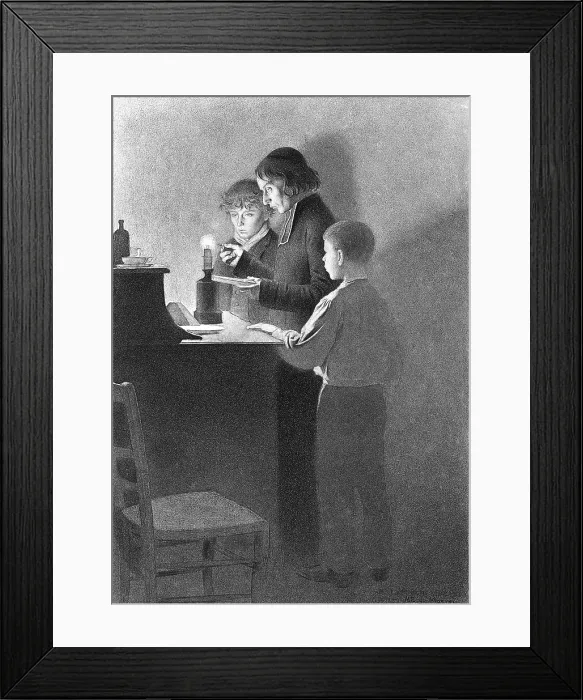 Framed Print : Bertrand Guillaume Carcel, French Inventor Framed Print : Bertrand Guillaume Carcel, French Inventor