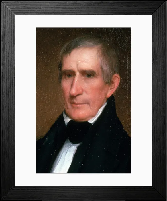 Framed Print : William Harrison, 9th U.S. President Framed Print : William Harrison, 9th U.S. President