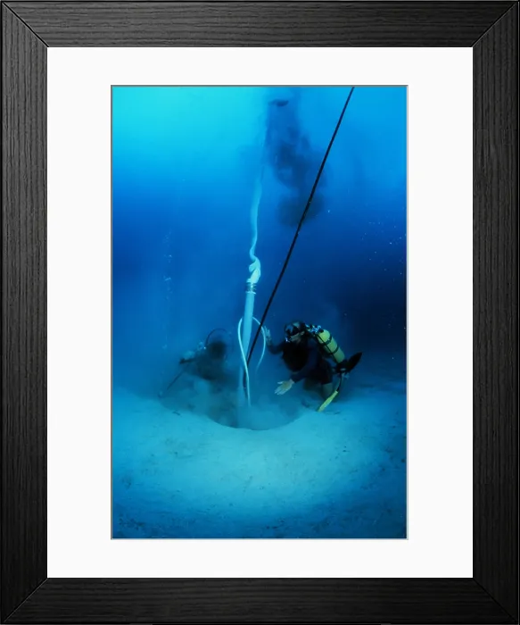 Framed Print : Suction Sampler Framed Print : Suction Sampler